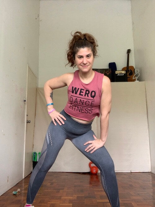 Splore online WERQ Dance class by Coach Madie Dinglasan