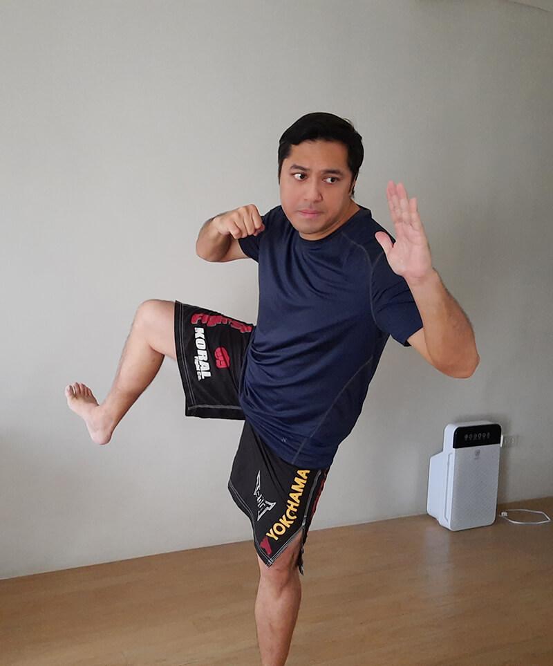 Splore online Combat Circuit Training fitness class hosted by Coach Jeric Pantaleon