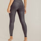 Faux Leather Hi-Waist Leggings