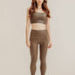 Faux Leather Hi-Waist Leggings