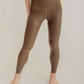 Faux Leather Hi-Waist Leggings