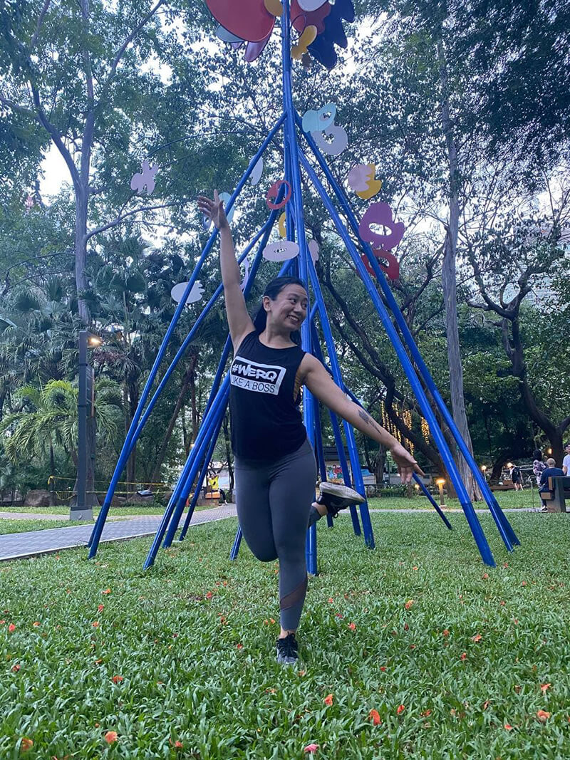 Splore online WERQ Dance Fitness class by Coach Bea Tabunar