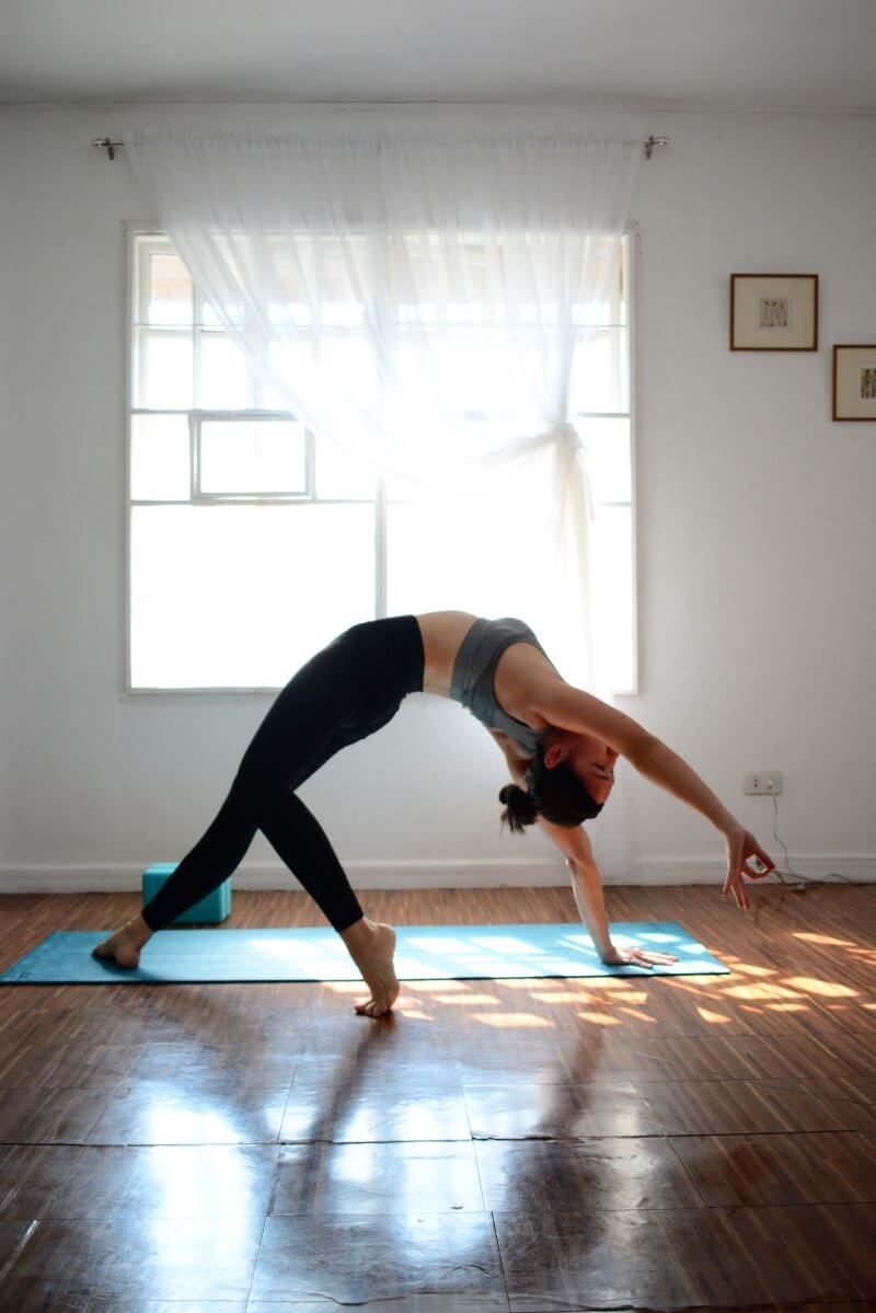 Splore Coach Ia Hernandez Backbend Yoga Pose