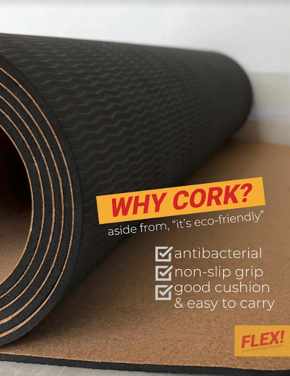 FLEX! Cork Yoga Mat